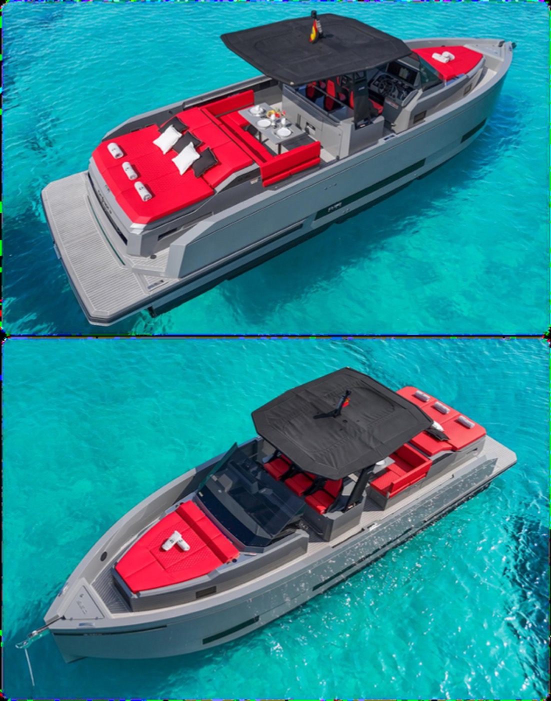 De Antonio 36 Playyacht IV navegando en Ibiza